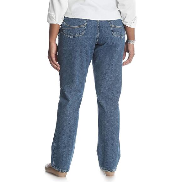 NWT Riders by Lee Indigo Women's Plus Size Camden  Fit 5 Pocket Jean,26W - Picture 3 of 5